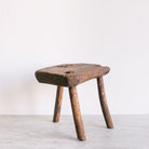 Antique Tripod Stool - elsie green - furniture