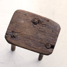 Antique Tripod Stool - elsie green - furniture