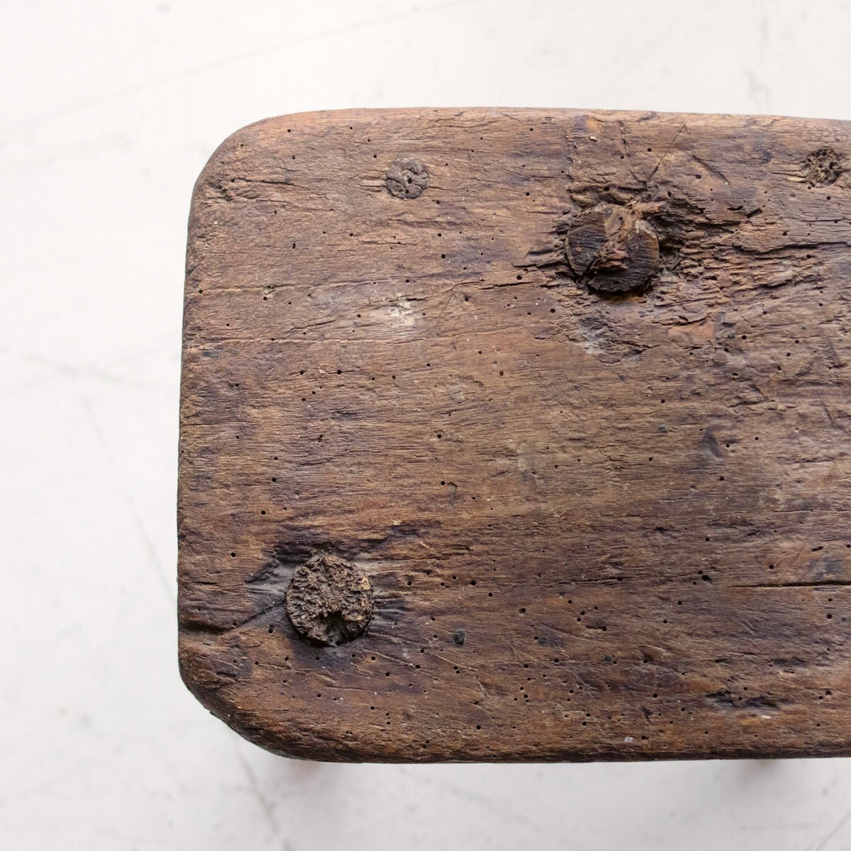 Antique Tripod Stool - elsie green - furniture