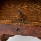 Antique Turned Leg Bedside Table - elsie green - furniture
