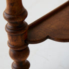 Antique Turned Leg Bedside Table - elsie green - furniture