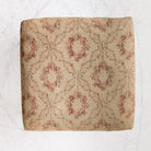 Antique Upholstered Ottoman - elsie green - furniture