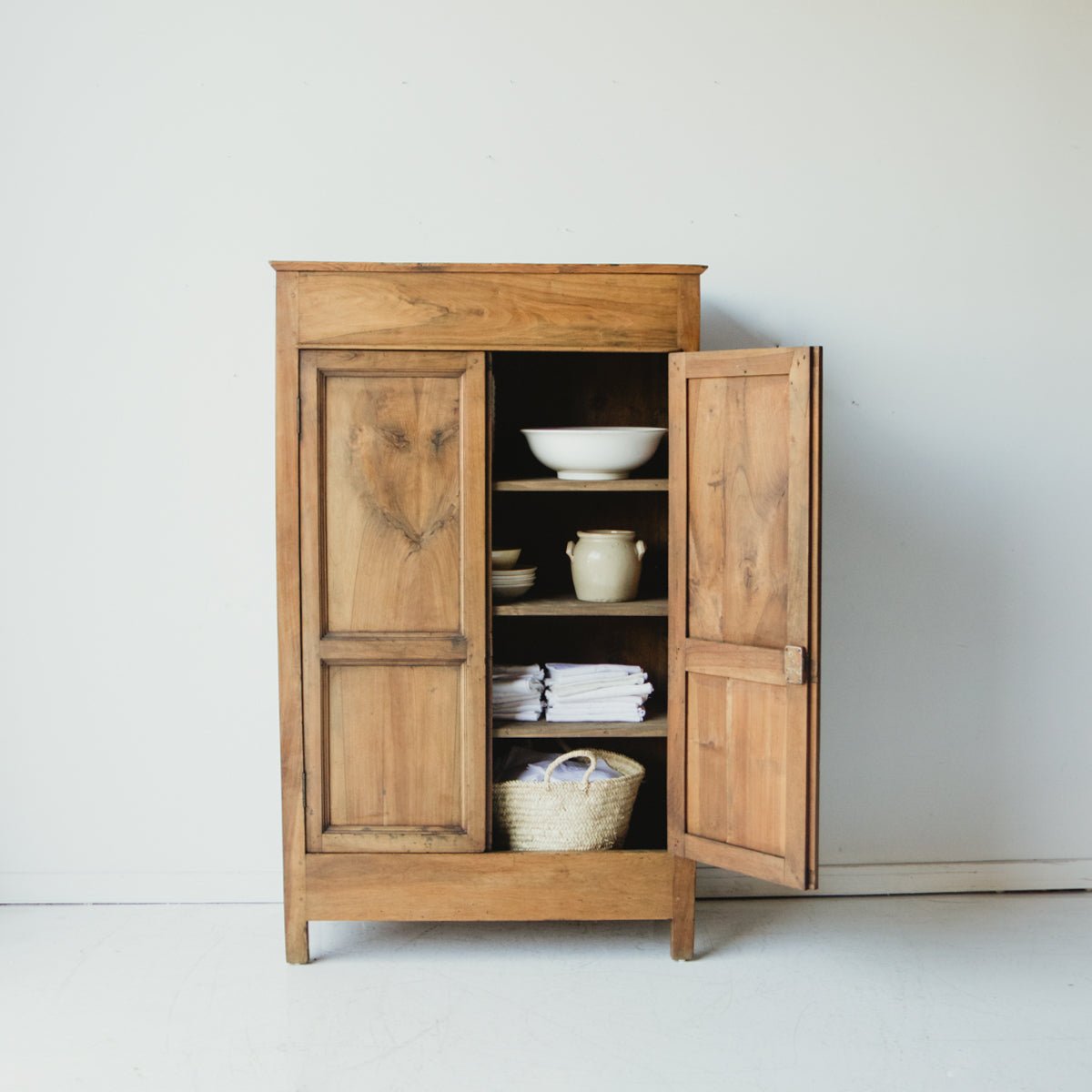 Antique Walnut Armoire - elsie green - furniture