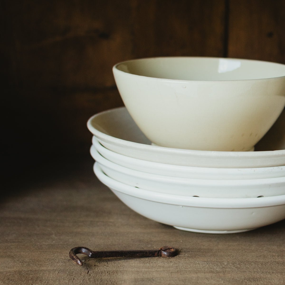 Antique Walnut Armoire - elsie green - furniture