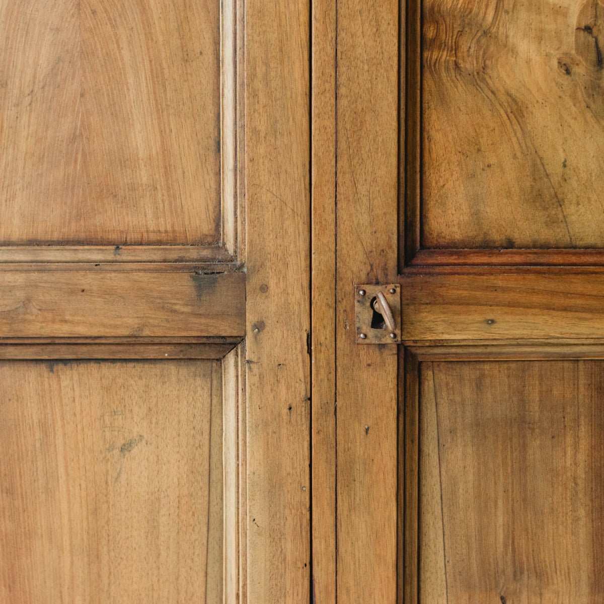 Antique Walnut Armoire - elsie green - furniture