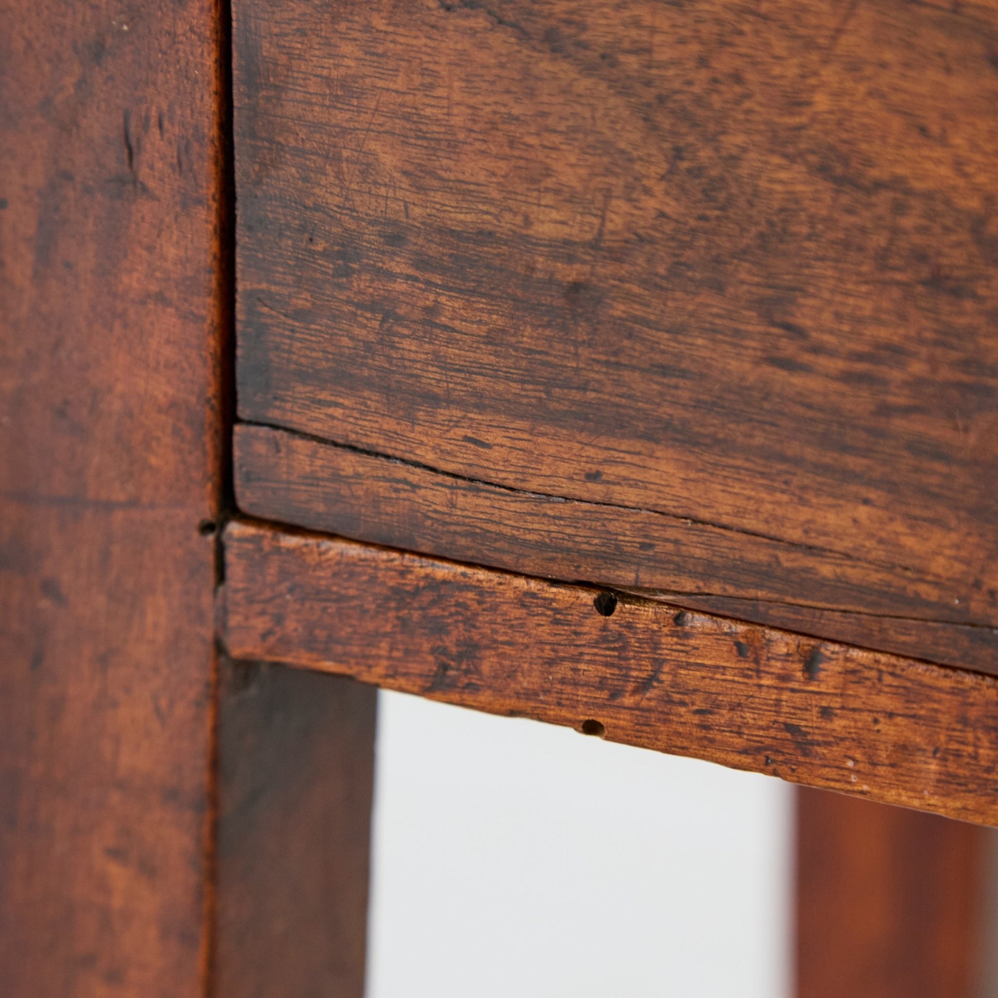 Antique Walnut Bedside Table - elsie green - furniture