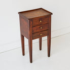 Antique Walnut Bedside Table - elsie green - furniture