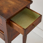 Antique Walnut Bedside Table - elsie green - furniture