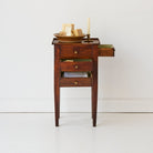 Antique Walnut Bedside Table - elsie green - furniture