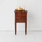 Antique Walnut Bedside Table - elsie green - furniture