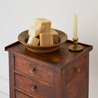 Antique Walnut Bedside Table - elsie green - furniture