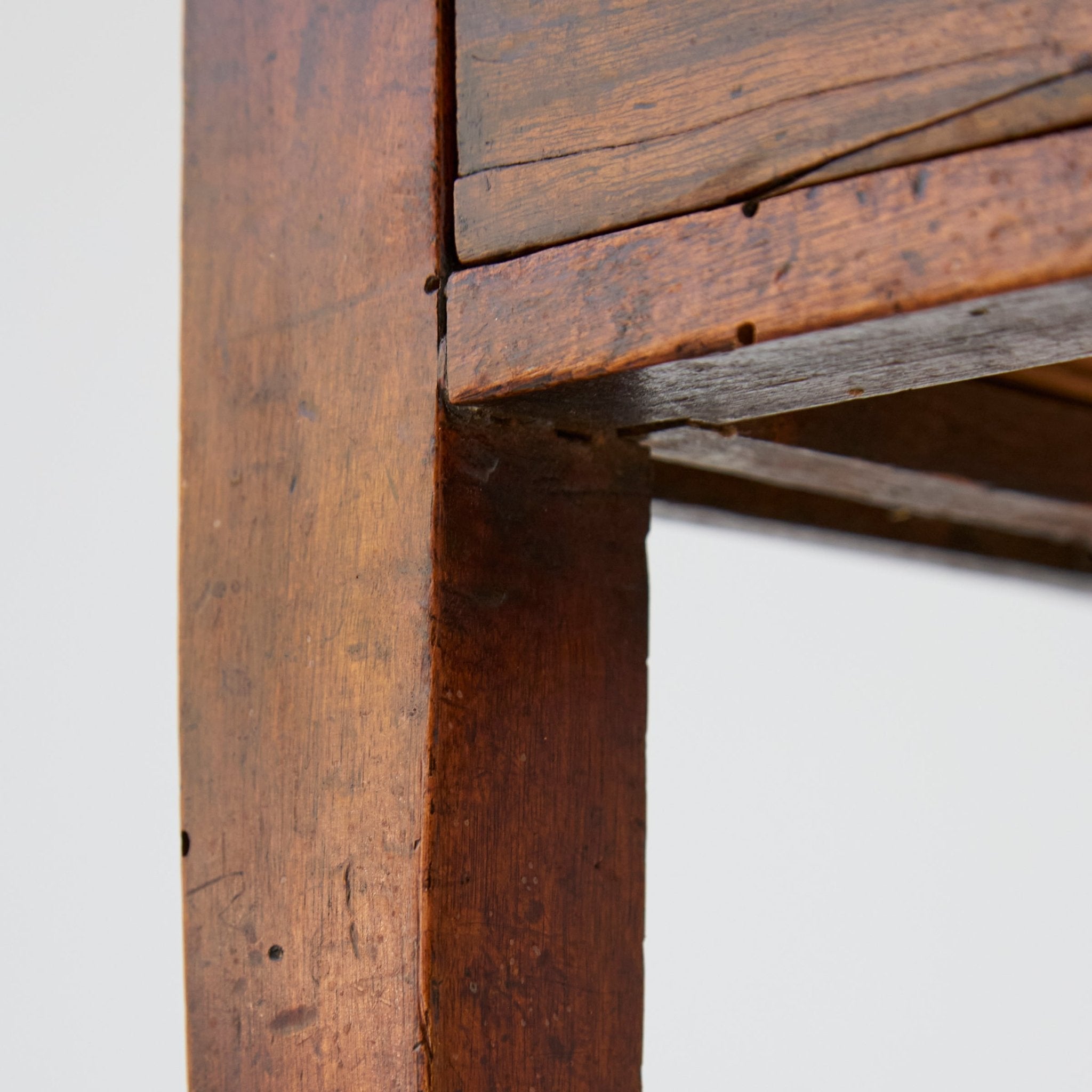 Antique Walnut Bedside Table - elsie green - furniture