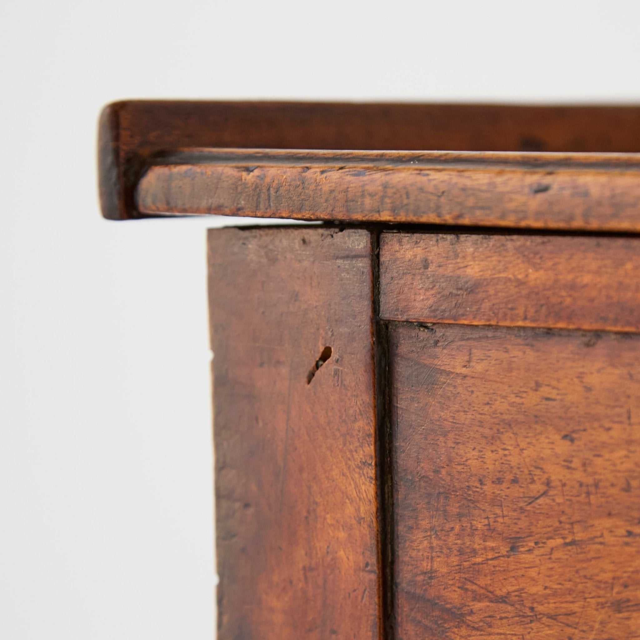 Antique Walnut Bedside Table - elsie green - furniture