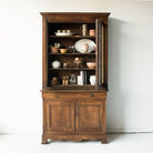 Antique Walnut China Cabinet - elsie green - furniture
