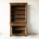 Antique Walnut China Cabinet - elsie green - furniture