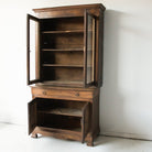 Antique Walnut China Cabinet - elsie green - furniture