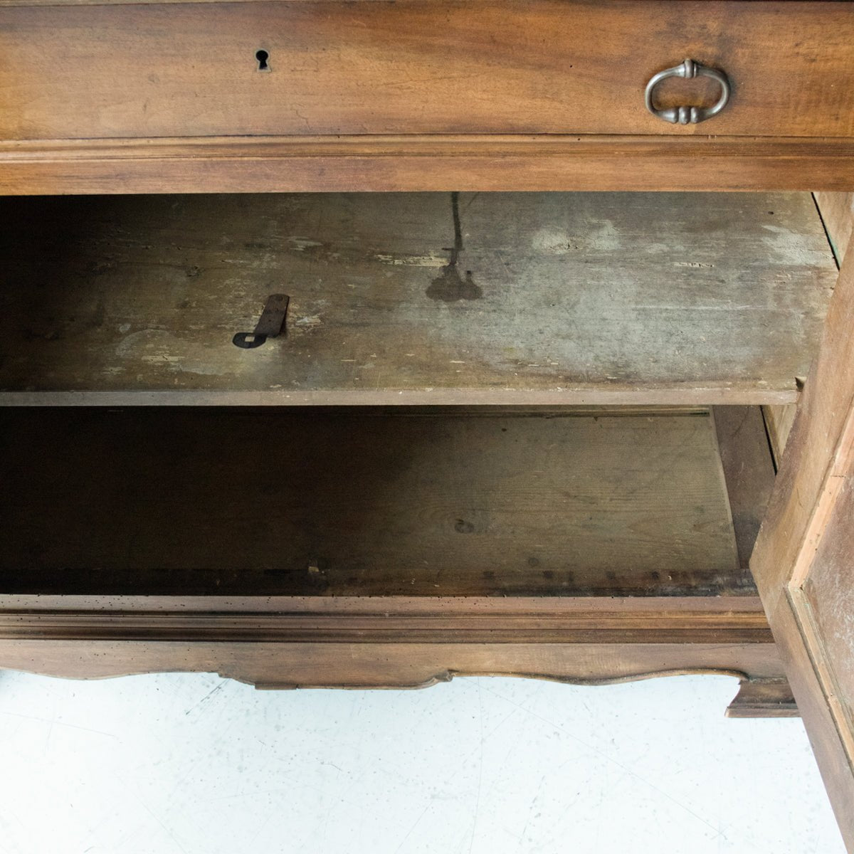 Antique Walnut China Cabinet - elsie green - furniture