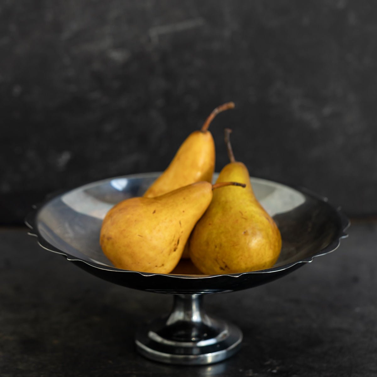 Antique Wm. A Rogers Silver Pedestal Bowl | The Patrick Orbe Collection - elsie green - the french kitchen