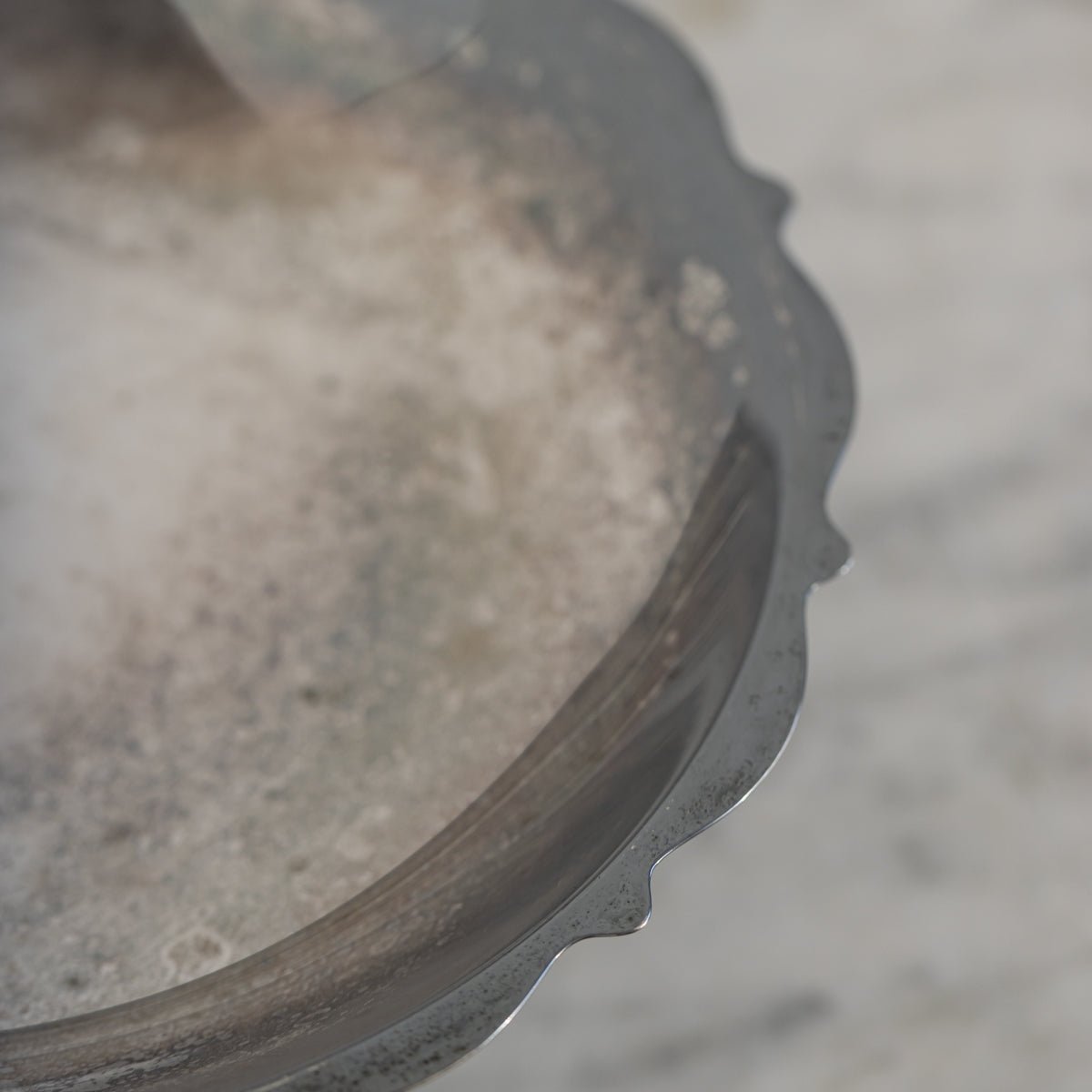 Antique Wm. A Rogers Silver Pedestal Bowl | The Patrick Orbe Collection - elsie green - the french kitchen
