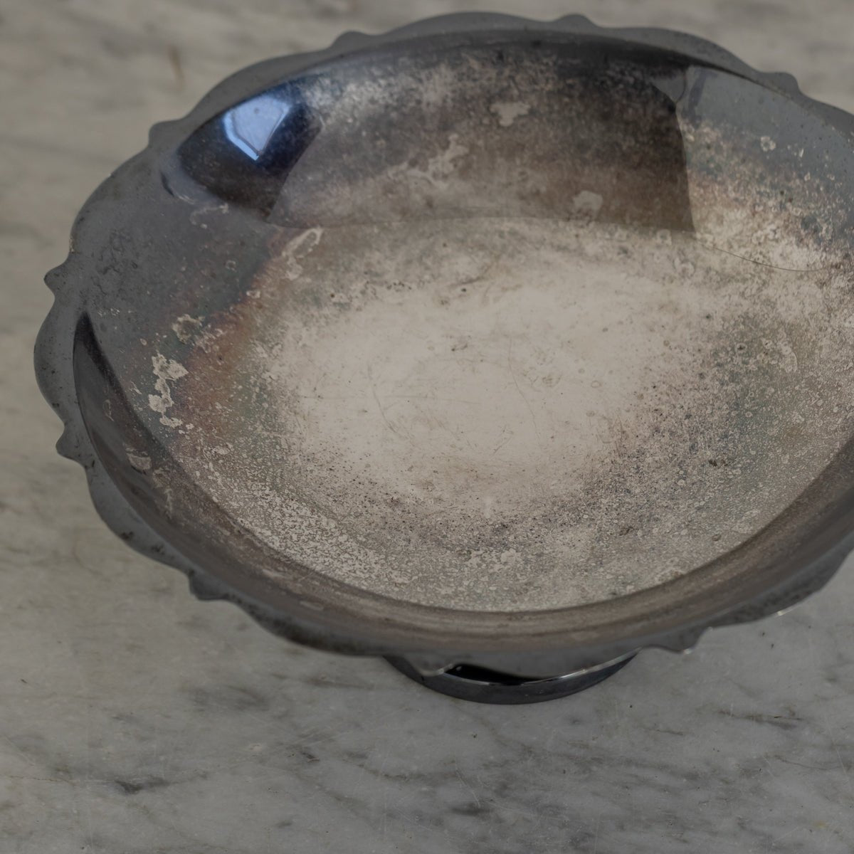 Antique Wm. A Rogers Silver Pedestal Bowl | The Patrick Orbe Collection - elsie green - the french kitchen