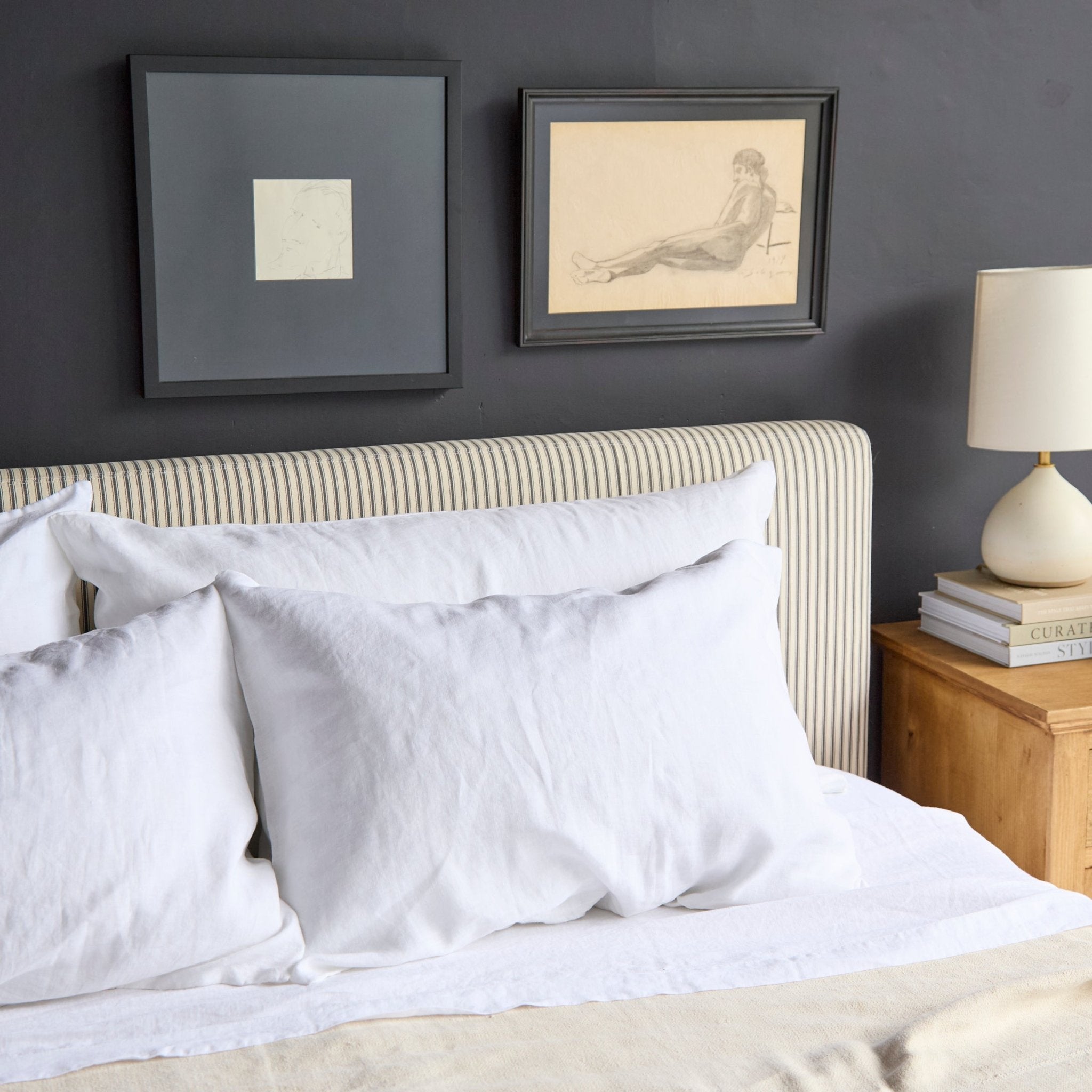 Antoinette Upholstered Bed - elsie green - furniture