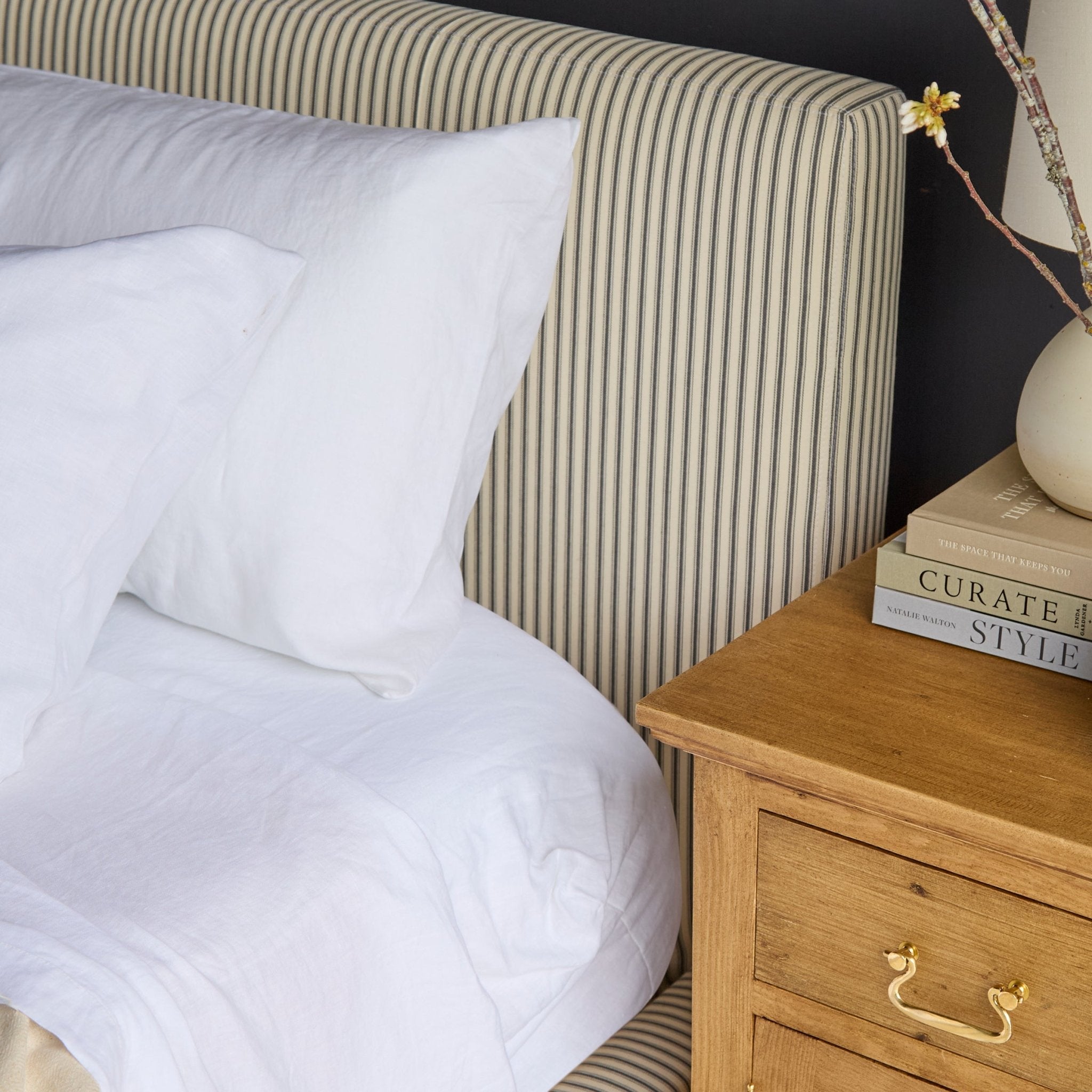 Antoinette Upholstered Bed - elsie green - furniture