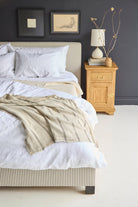 Antoinette Upholstered Bed - elsie green - furniture