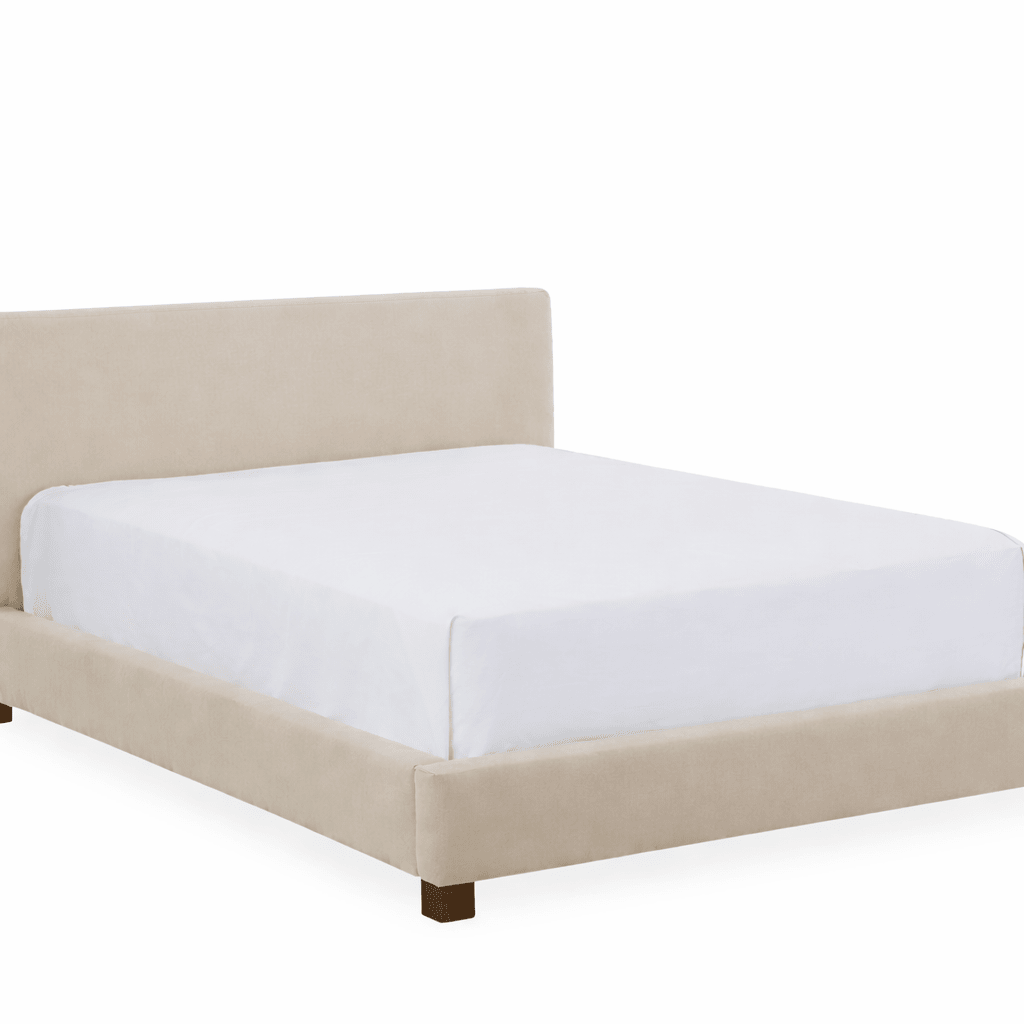 Antoinette Upholstered Bed - elsie green - furniture