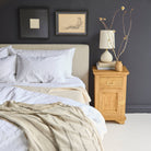 Antoinette Upholstered Bed - elsie green - furniture