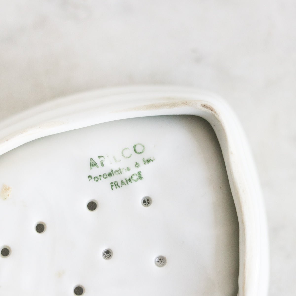 Apilco St. Amour Cheese Mold - elsie green - the french kitchen