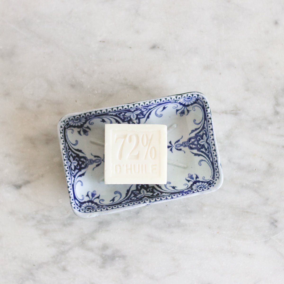 Arabesque Transferware Soap Dish - elsie green - decor