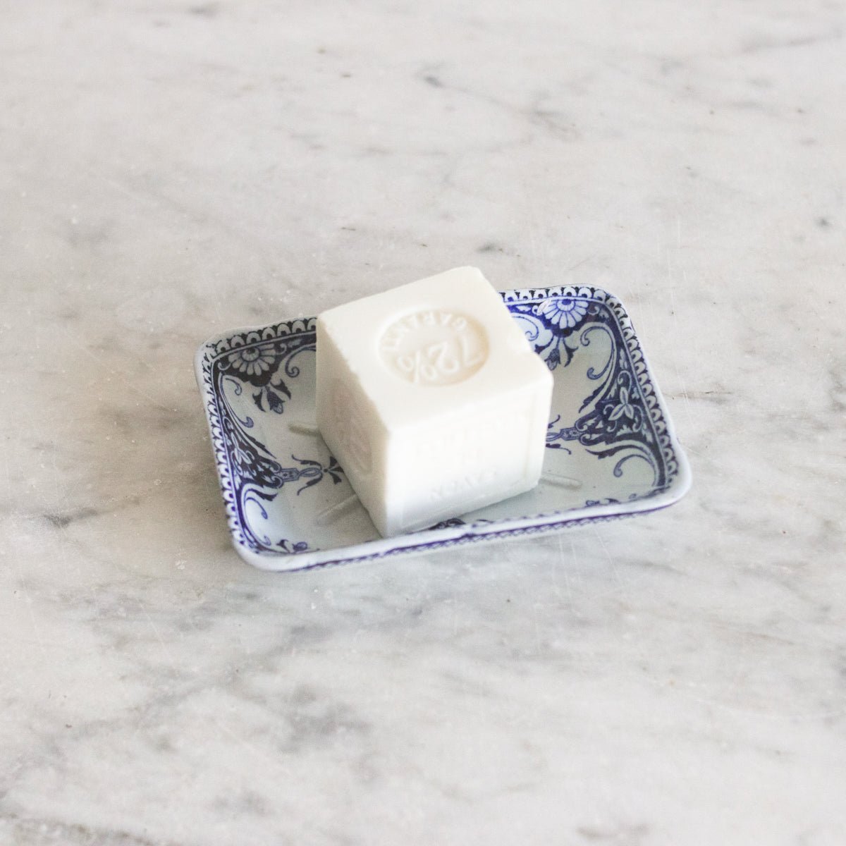 Arabesque Transferware Soap Dish - elsie green - decor