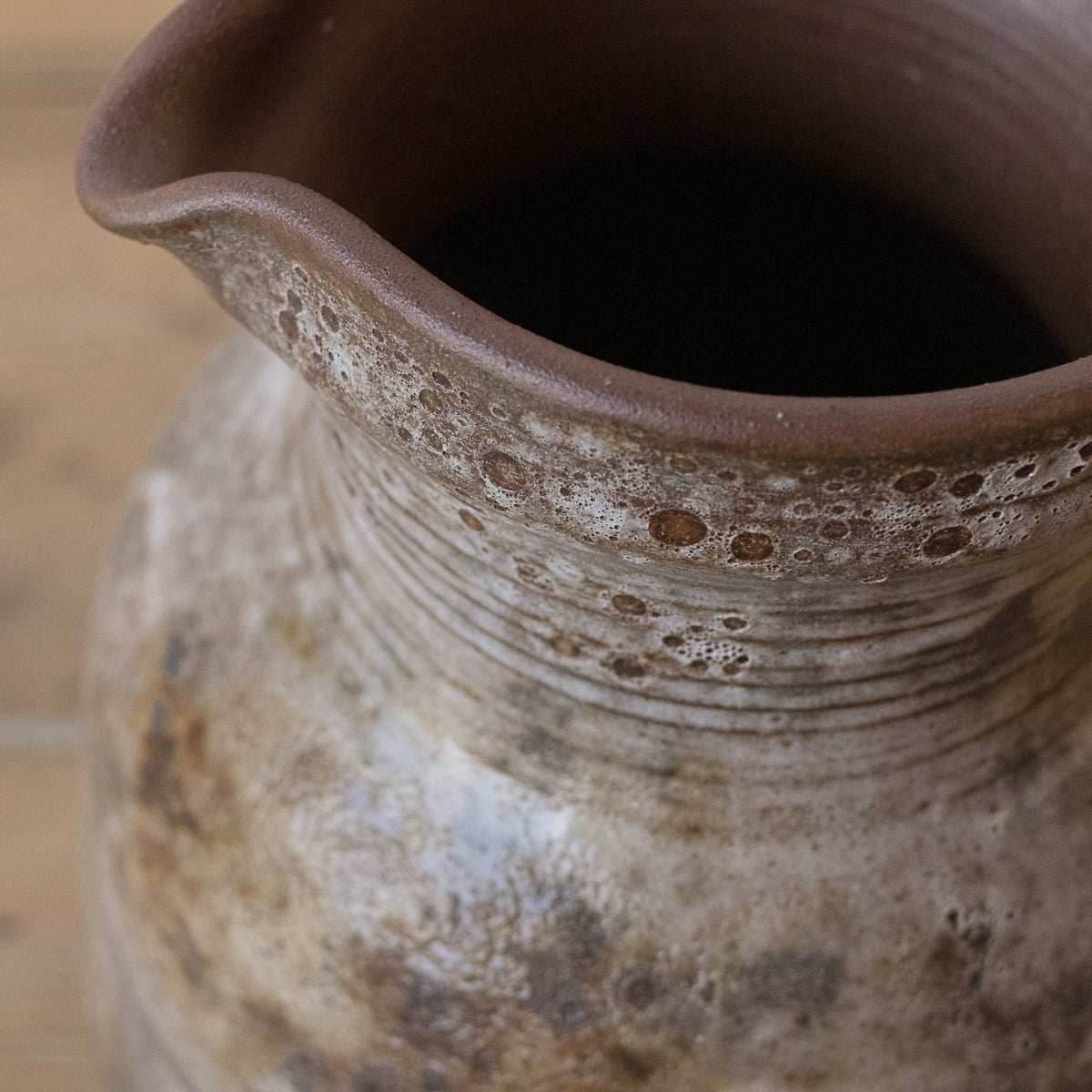 Alexandre Kostanda Stoneware Pitcher - elsie green