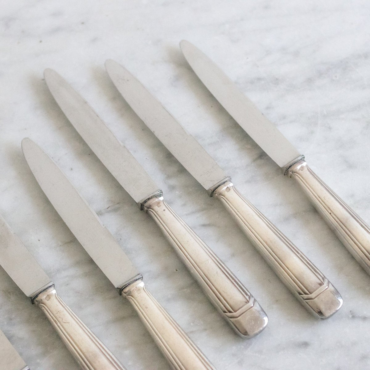 Art Deco Butter Knife Set of 6 - elsie green - the french kitchen