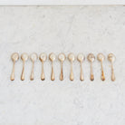 Art Deco Demitasse Spoon Set of 11 - elsie green - the french kitchen