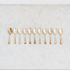Art Deco Demitasse Spoon Set of 11 - elsie green - the french kitchen