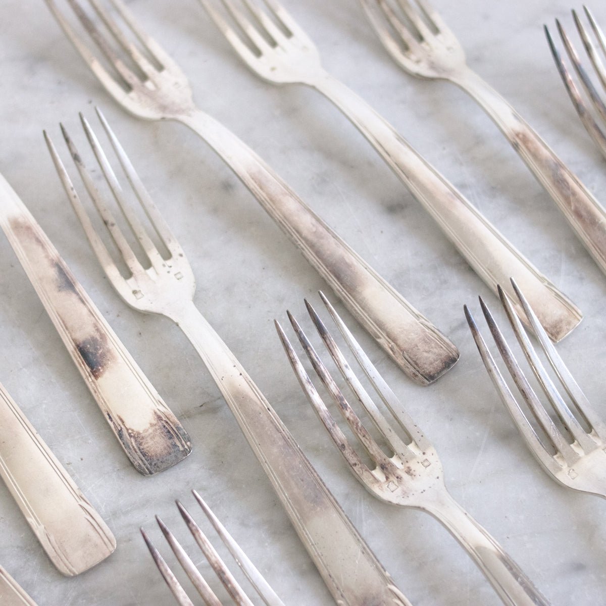 Art Deco French Flatware Set of 24 - elsie green - the french kitchen