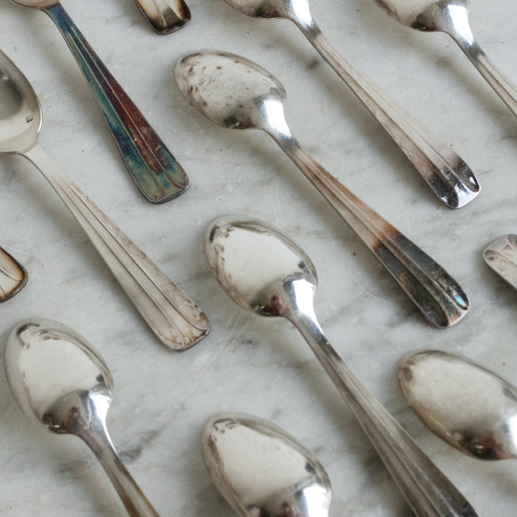 Art Deco French Flatware Set Of 37 Pieces - elsie green - The French Kitchen