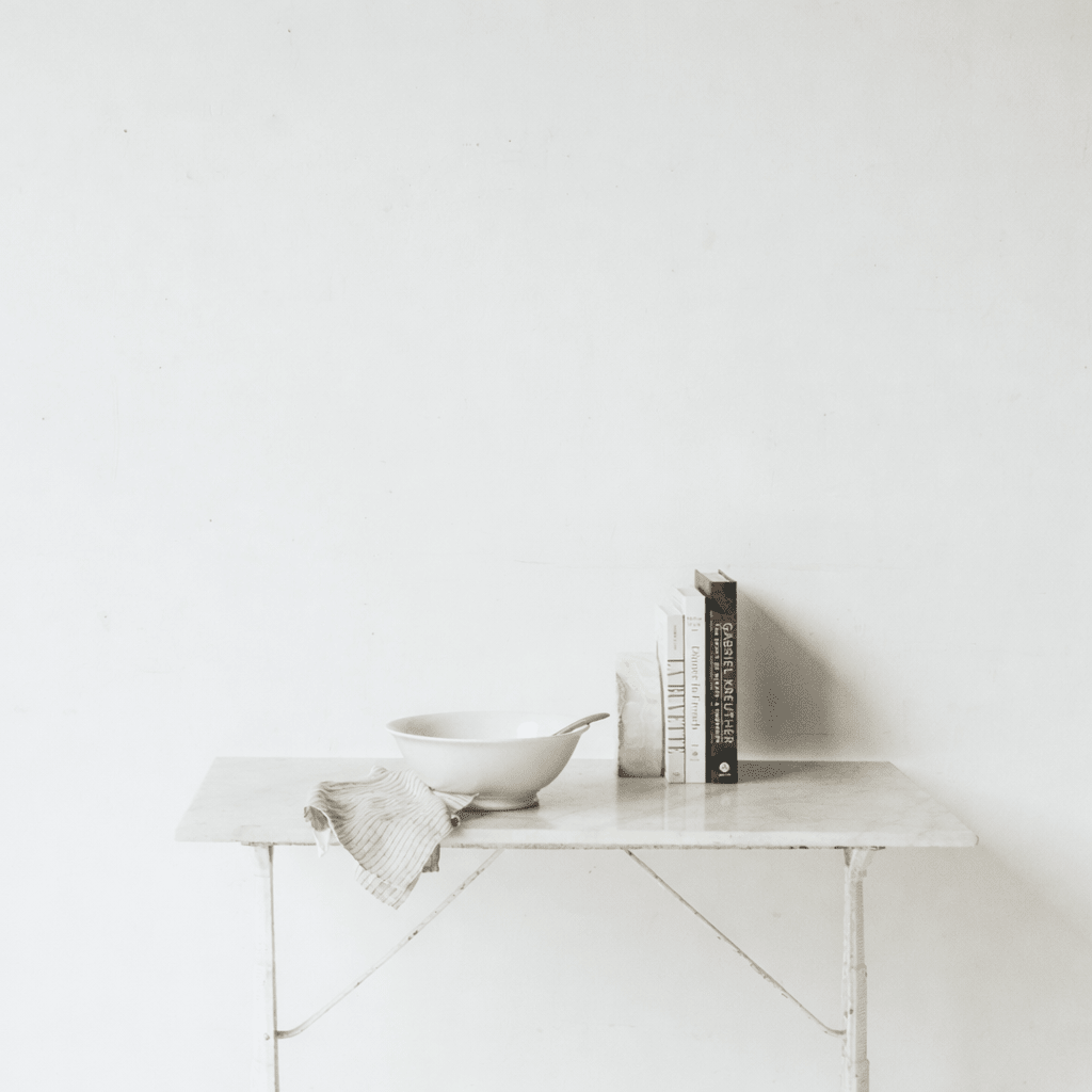 Art Deco Marble Bistro Table - elsie green - furniture