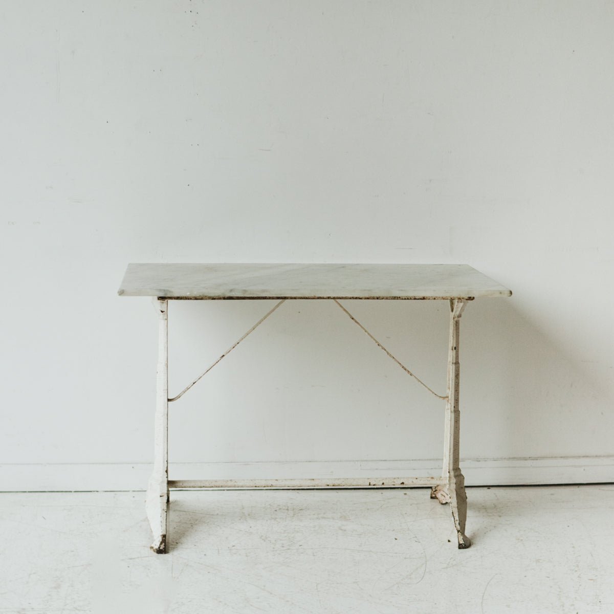 Art Deco Marble Bistro Table - elsie green - furniture