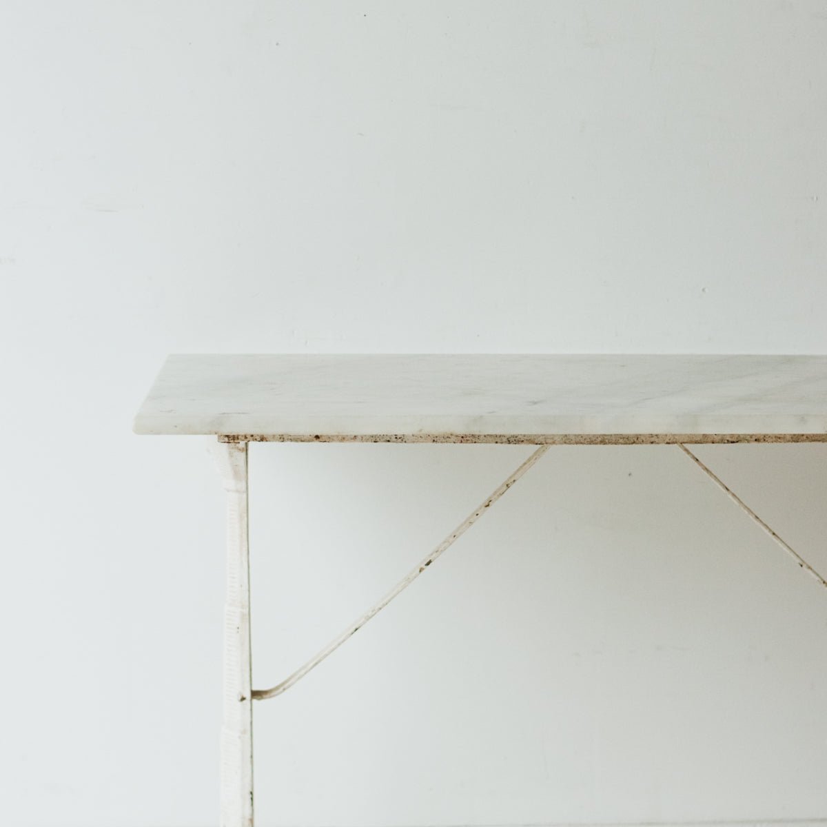 Art Deco Marble Bistro Table - elsie green - furniture