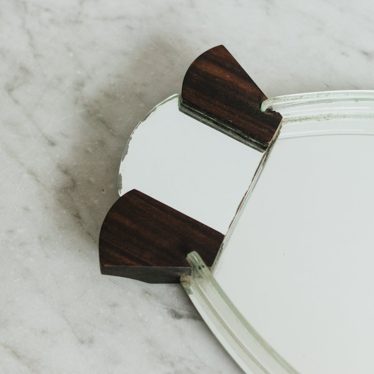 Art Deco Mirrored Tray - elsie green - decor