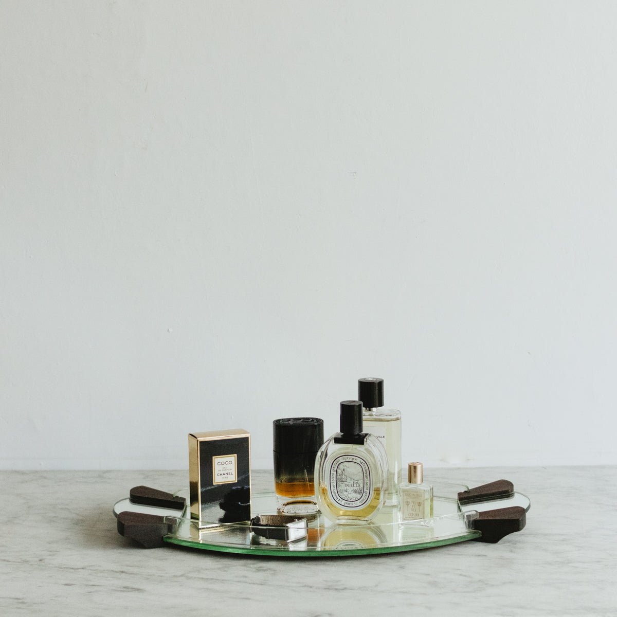 Art Deco Mirrored Tray - elsie green - decor