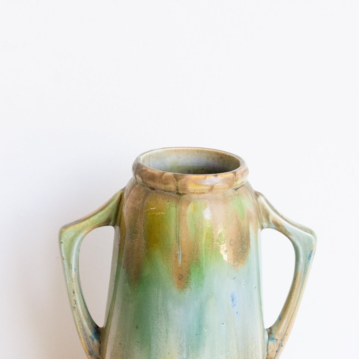 Art Deco Stoneware Vase | Signed by Artist - elsie green - decor