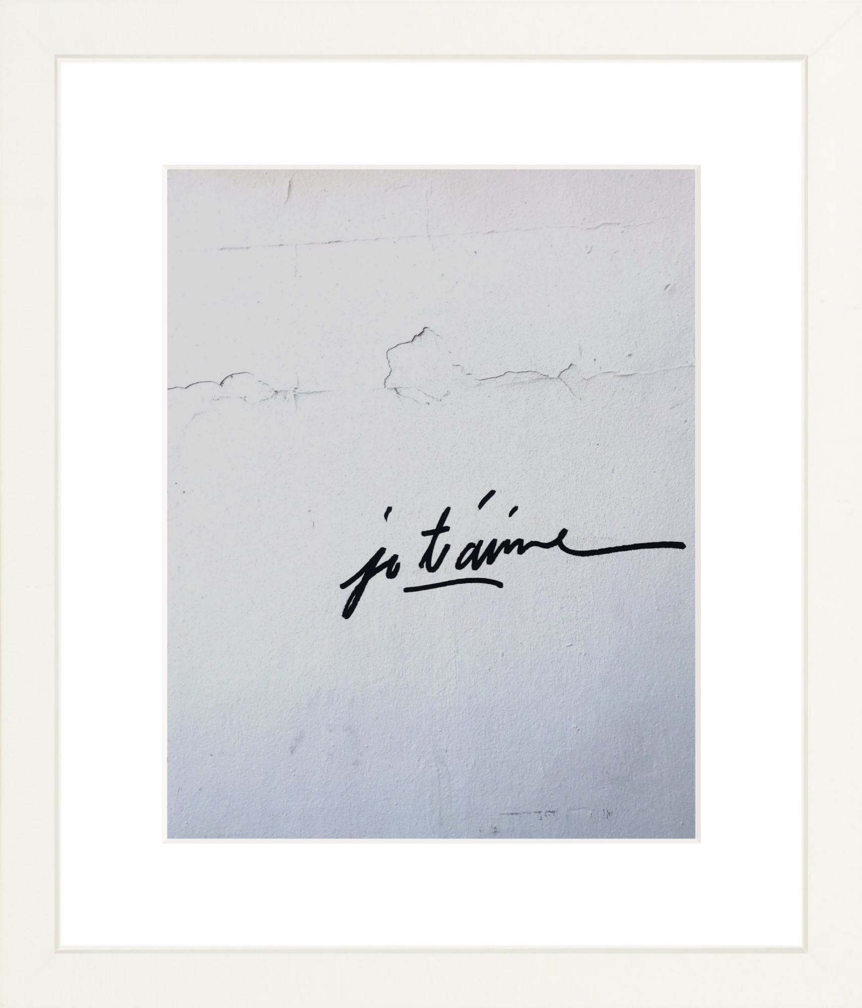 Je T'aime Printed Photograph - elsie green