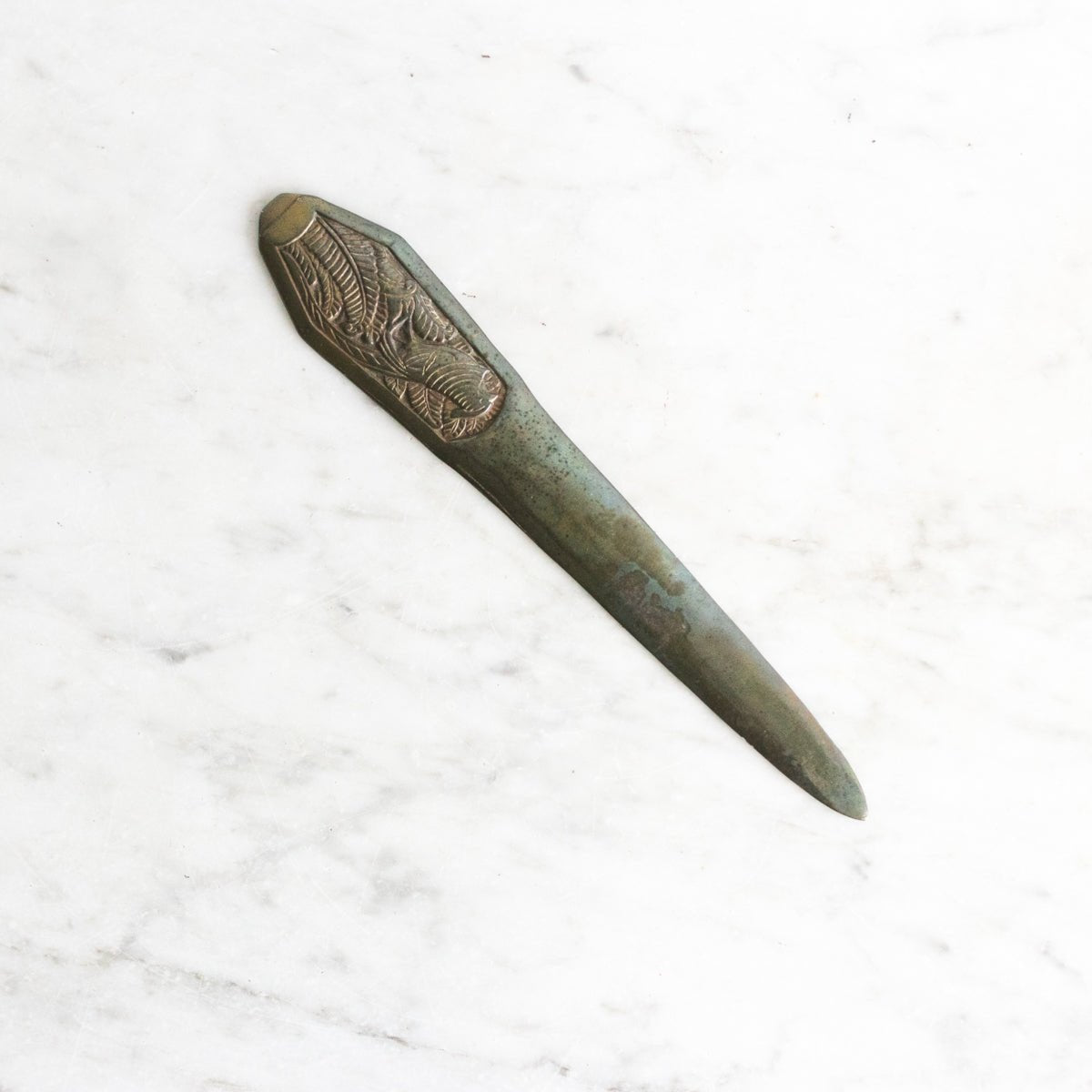 Art Nouveau Brass Letter Opener - elsie green - decor