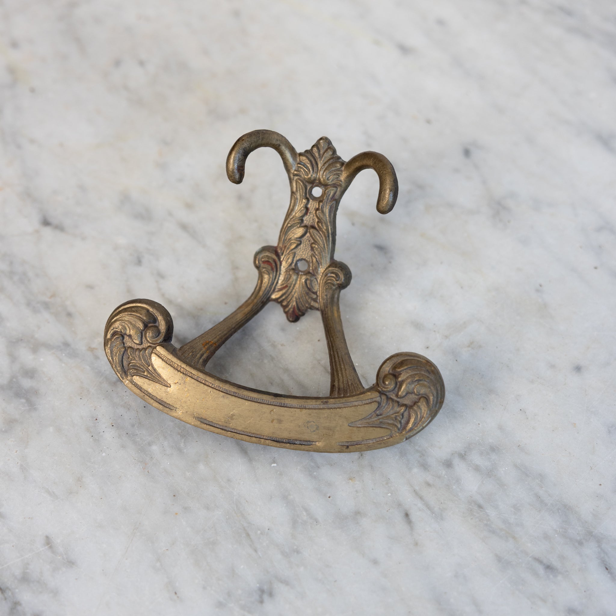 Art Nouveau Cast Iron Coat Hook - elsie green - decor