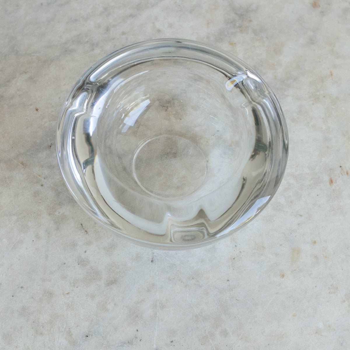 Art Verres Crystal Ashtray - elsie green - decor