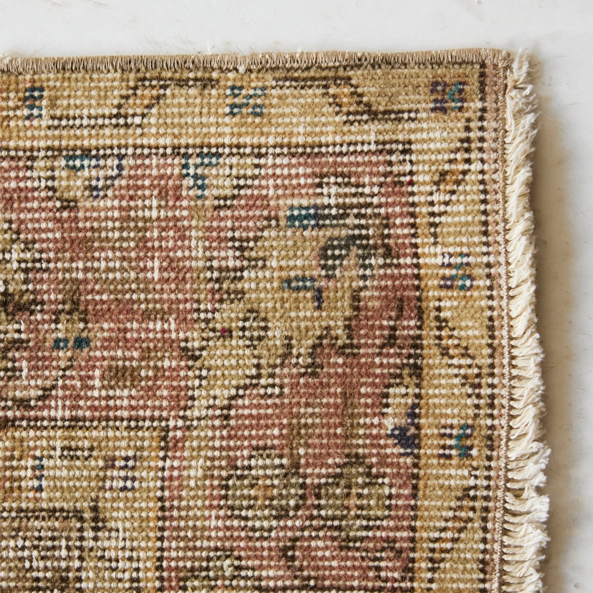 Aurillac Vintage Rug | 5' 2" x 8'9" - elsie green - textiles