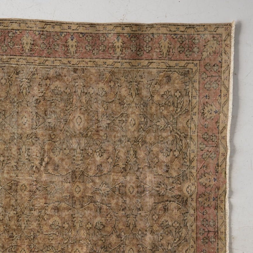 Aurillac Vintage Rug | 5' 2" x 8'9" - elsie green - textiles